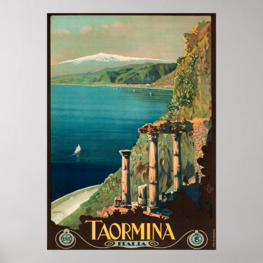 TAORMINA POSTER (Voorkant)