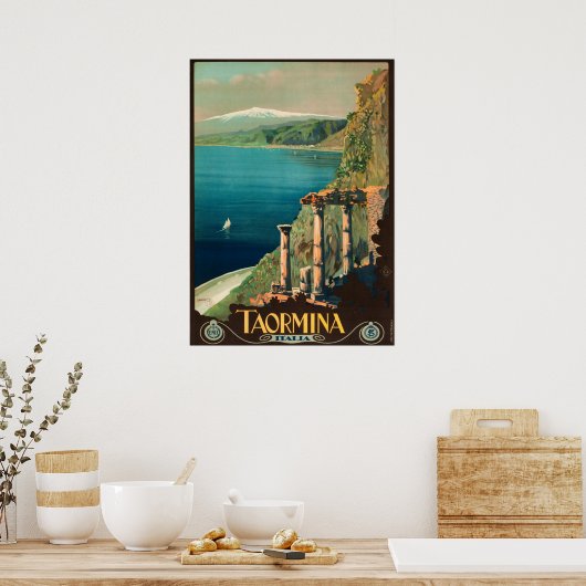 TAORMINA POSTER (Keuken)