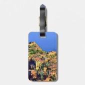 TAORMINA - Sicilië - Bagagelabel (Achterkant verticaal)