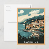 Taormina, Sicilië Briefkaart (Voorkant / Achterkant)