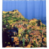 TAORMINA - Sicilië - Douchegordijn (Voorkant)