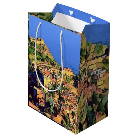 TAORMINA - Sicilië - Medium Cadeauzakje (Achterkant Gekanteld)