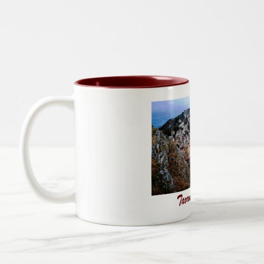 Taormina, Sicilië mok (Links)