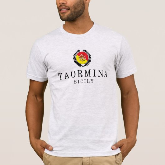 Taormina Sicilië T-shirt (Voorkant)