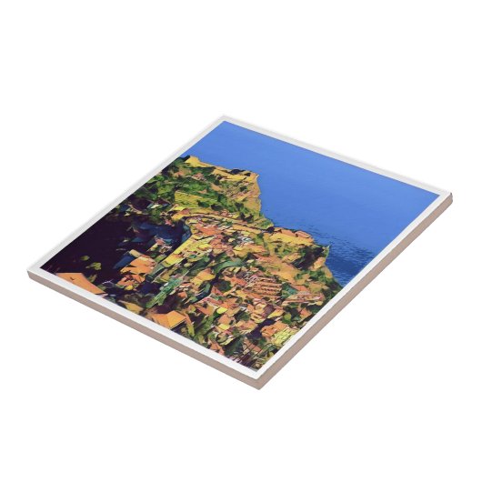 TAORMINA - Sicilië - Tegeltje (Zijkant)