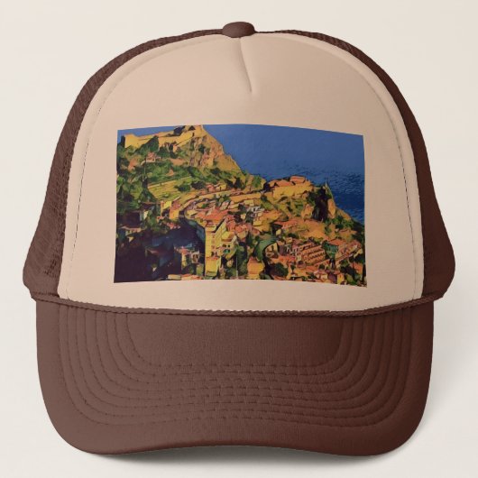 TAORMINA - Sicilië - Trucker Pet (Voorkant)
