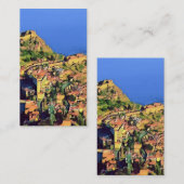 TAORMINA - Sicilië - Visitekaartje (Voorkant / Achterkant)