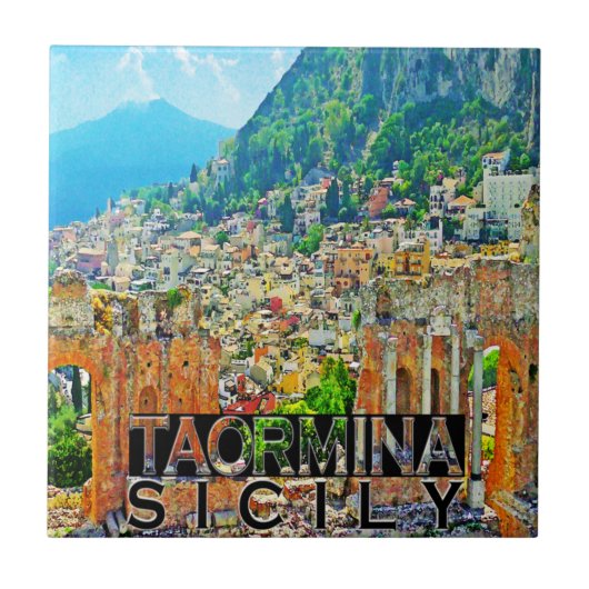 Taormina Tegeltje (Voorkant)