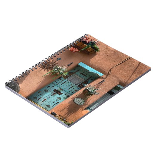 Taos Adobe Blue Defoto Notitieboek (Linkerzijde)