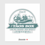 Taos Box (Rio Grande) (rafting 2) Sticker (Vel)