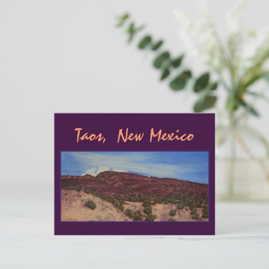 Taos Briefkaart (Staand voorkant)