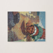 Taos Indian Holding a Water Jug van Blumenschein Legpuzzel (Horizontaal)