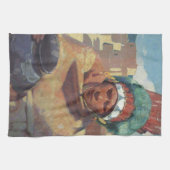 Taos Indian Holding a Water Jug van Blumenschein Theedoek (Horizontaal)