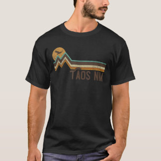 Taos New Mexico 70s 80s Retro Style  Distre T-shirt