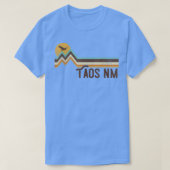 Taos New Mexico 70s 80s Retro Style  Distre T-shirt (Design voorkant)