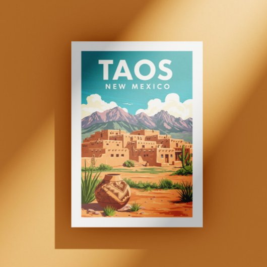  Taos New Mexico Briefkaart