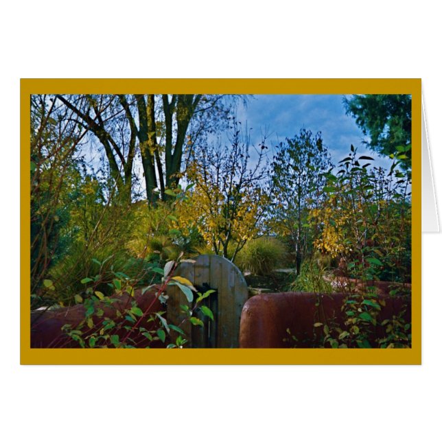 Taos New Mexico Courtyard (Voorkant Horizontaal)