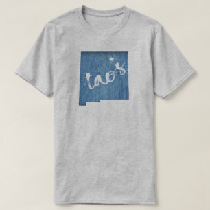 Taos New Mexico Houtnerf T-shirt