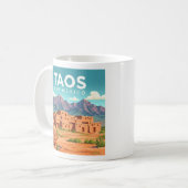 Taos New Mexico Koffiemok (Voorkant links)