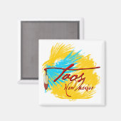 Taos, New Mexico Magneet (Voorkant / Achterkant)