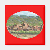 Taos, New Mexico Magneet (Voorkant)