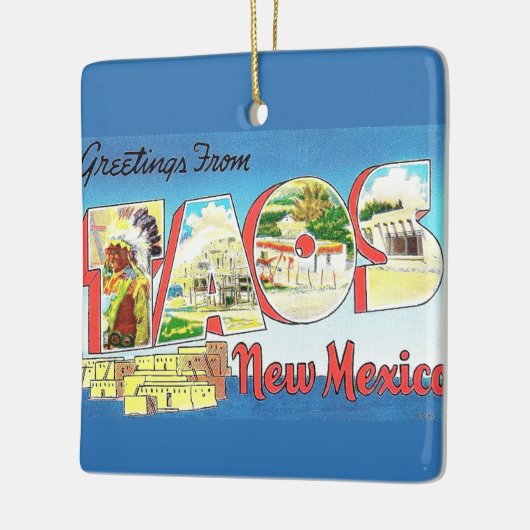  Taos New Mexico Ornament (Links)