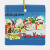  Taos New Mexico Ornament (Voorkant)