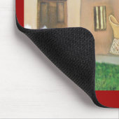 Taos, New Mexico Patio Mousepad Muismat (Hoek)