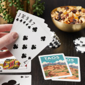  Taos New Mexico Pokerkaarten (Insitu)