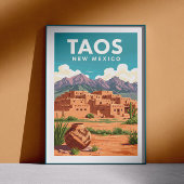  Taos New Mexico Poster