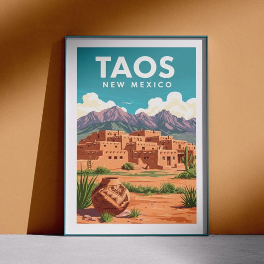  Taos New Mexico Poster