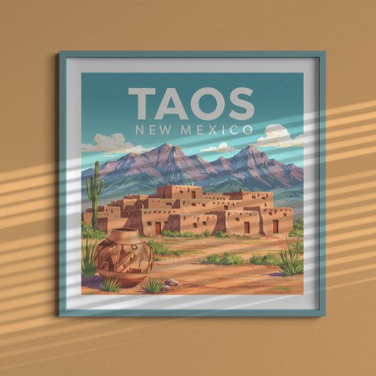  Taos New Mexico Poster