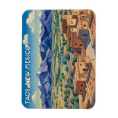 Taos New Mexico Reizen Magneet (Verticaal)