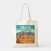  Taos New Mexico Tote Bag (Achterkant)