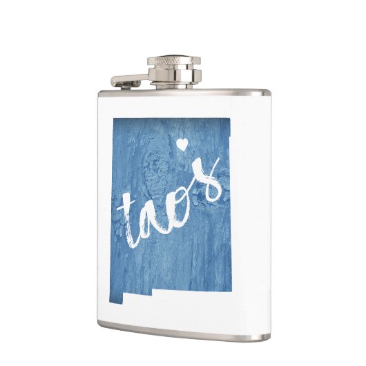 Taos New Mexico Wood Grain Heupfles (Links)