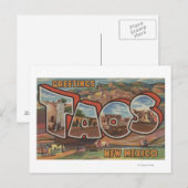 Taos, New MexicoLarge Letter ScenesTaos, NM 2 Briefkaart (Voorkant / Achterkant)