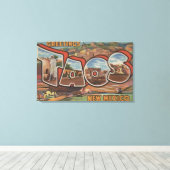 Taos, New MexicoLarge Letter ScenesTaos, NM Canvas Afdruk (Insitu (Houten vloer))