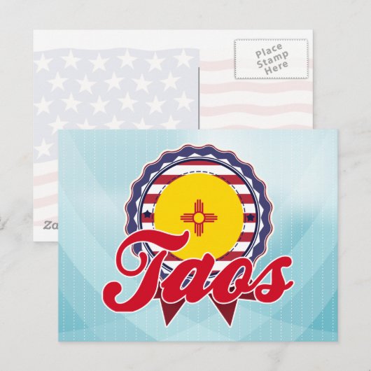 Taos, NM Briefkaart (Voorkant / Achterkant)
