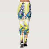 Taos Painter Allegra Slaap "Robby & Fred" Leggings (Achterkant)