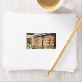 Taos Patio ~ Landschap Etiket (Insitu)