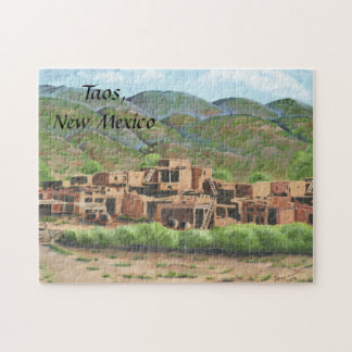 Taos Pueblo, New Mexico Legpuzzel