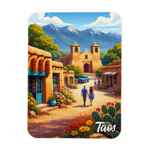 Taos Pueblo New Mexico Magneet