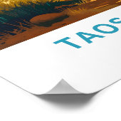 Taos Pueblo New Mexico Reisprint Poster (Hoek)