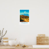 Taos Pueblo New Mexico Reisprint Poster (Keuken)