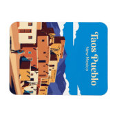 Taos Pueblo VS Magneet (Horizontaal)