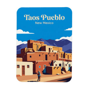 Taos Pueblo VS Magneet