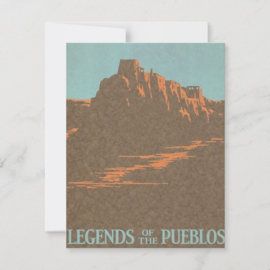 Taos Pueblos New Mexico, Reis Poster Kunst (Voorkant)