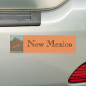  Taos Pueblos New Mexico, Reis Poster Kunst Bumpersticker (Op auto)