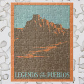  Taos Pueblos New Mexico, Reis Poster Kunst Legpuzzel
