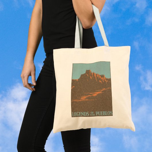  Taos Pueblos New Mexico, Reis Poster Kunst Tote Bag
